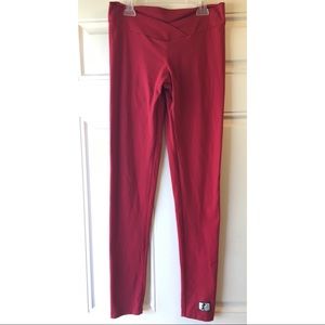 Red and black Celestial Bodiez Leggings